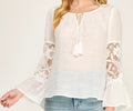 Lacey top